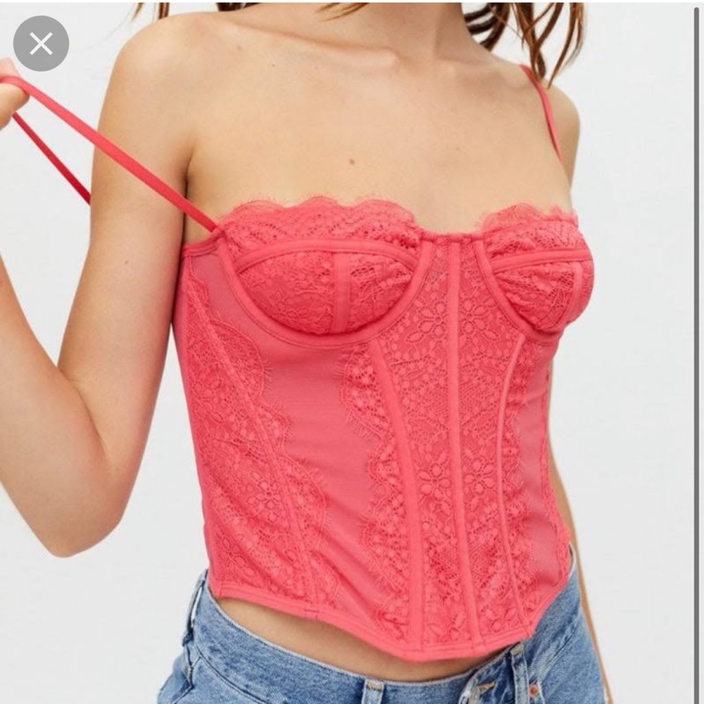 Urban Outfitters Out From Under Modern Love Corset